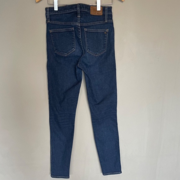 Madewell 10” High-rise Skinny Jeans in Hayes Wash size 27 - Picture 6 of 8